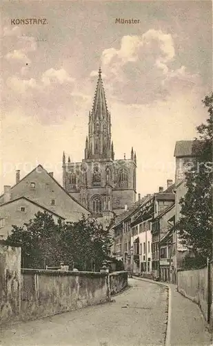 AK / Ansichtskarte Konstanz Bodensee Muenster Kat. Konstanz