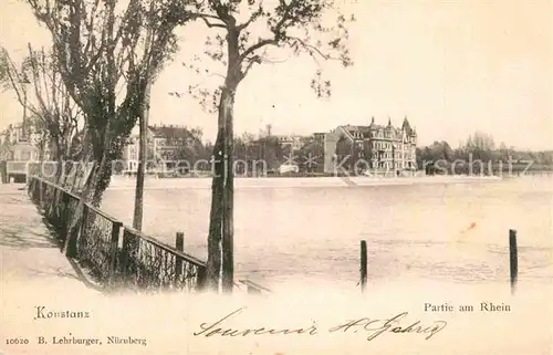 AK / Ansichtskarte Konstanz Bodensee Rhein Panorama Kat. Konstanz