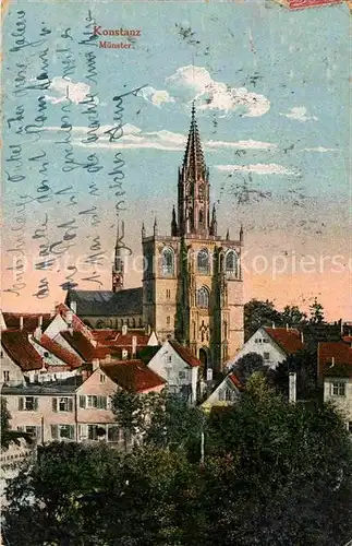 AK / Ansichtskarte Konstanz Bodensee Muenster Kat. Konstanz