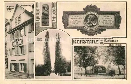 AK / Ansichtskarte Konstanz Bodensee Hus Haus Husens Herberg Hus Stein  Kat. Konstanz