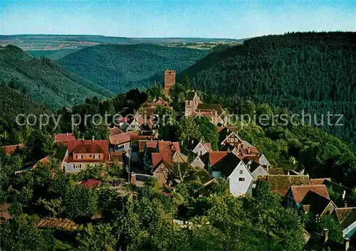 AK / Ansichtskarte Zavelstein Gesamtansicht Kleinste Stadt Wuerttembergs im Schwarzwald Kat. Bad Teinach Zavelstein