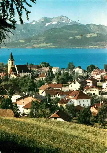 AK / Ansichtskarte Weyregg Attersee Panorama  Kat. Weyregg am Attersee