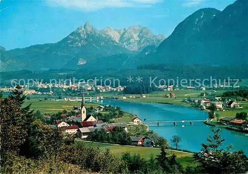 AK / Ansichtskarte Angath Panorama mit Wilden Kaiser Kat. Angath