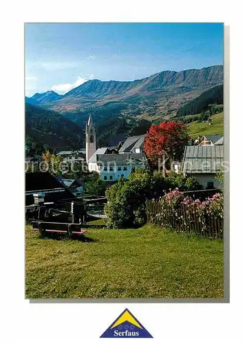 AK / Ansichtskarte Serfaus Tirol Kirche Kat. Serfaus