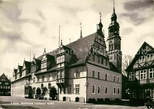 AK / Ansichtskarte Celle Niedersachsen Rathaus Kat. Celle