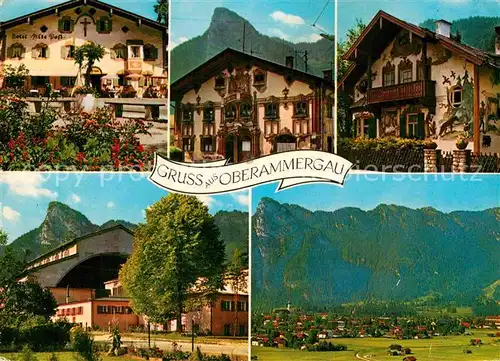 AK / Ansichtskarte Oberammergau Passionsspielort Panorama Kat. Oberammergau