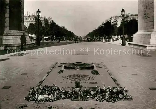 AK / Ansichtskarte Paris Tombeau du Soldat inconnu Kat. Paris