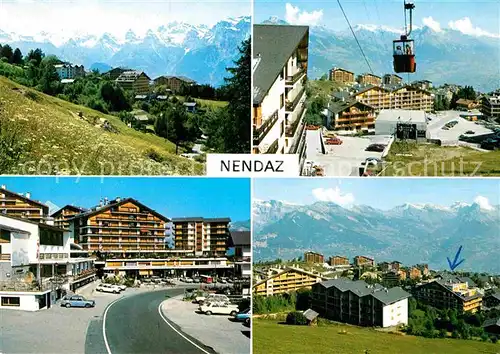 AK / Ansichtskarte Nendaz Wintersportplatz Alpen Bergbahn Alpenpanorama Kat. Haute Nendaz