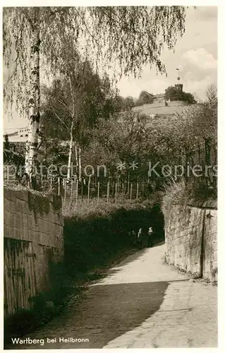 AK / Ansichtskarte Heilbronn Neckar Wartberg Gaststaette Kat. Heilbronn