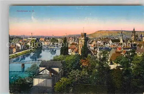 AK / Ansichtskarte Heilbronn Neckar Panorama Kat. Heilbronn