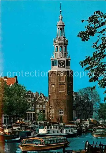 AK / Ansichtskarte Amsterdam Niederlande Montelbaantoren Kat. Amsterdam