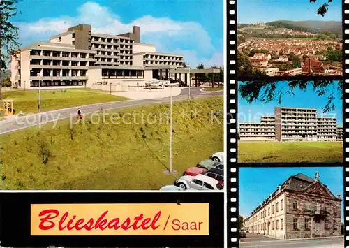 AK / Ansichtskarte Blieskastel Kurklinik Rathaus  Kat. Blieskastel