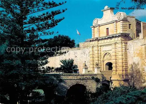 AK / Ansichtskarte Malta Main Gate Mdina  Kat. Malta