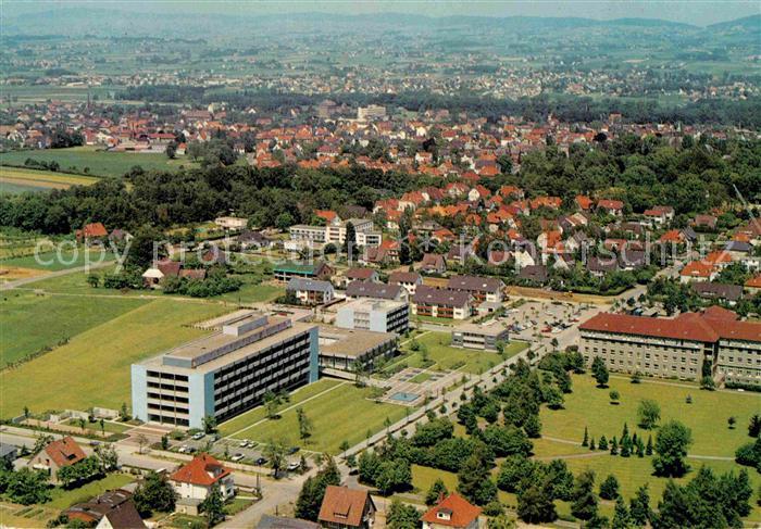 AK / Ansichtskarte Bad Oeynhausen Fliegeraufnahme Klinik am Osterbach ...