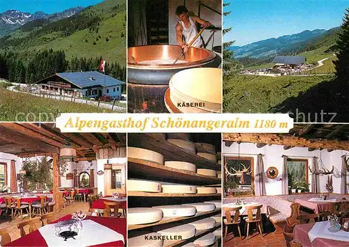 AK / Ansichtskarte Wildschoenau Tirol Alpengasthof Schoenangeralm