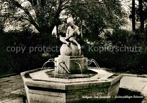 AK / Ansichtskarte Stuttgart Bad Cannstatt Lautenschlager Brunnen Kat. Stuttgart