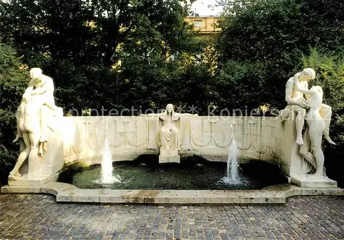 AK / Ansichtskarte Stuttgart Schicksalsbrunnen Kat. Stuttgart