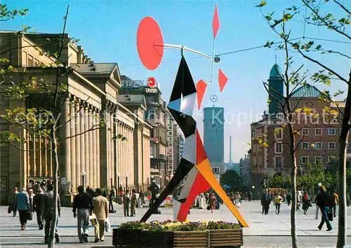 AK / Ansichtskarte Stuttgart Calder Plastik am Schlossplatz Kat. Stuttgart