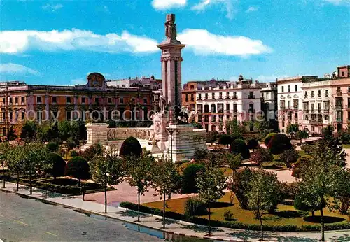 AK / Ansichtskarte Cadiz Andalucia Monumento a las Cortes de 1812 Kat. Cadiz