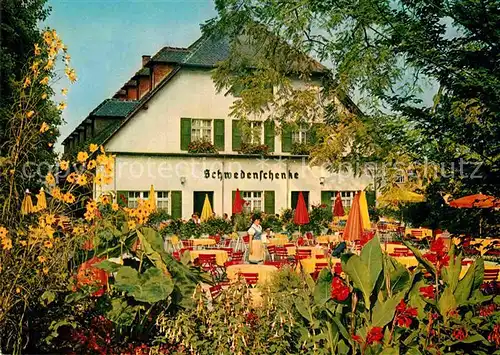 AK / Ansichtskarte Insel Mainau Schwedenschenke Gartenterrasse Kat. Konstanz Bodensee