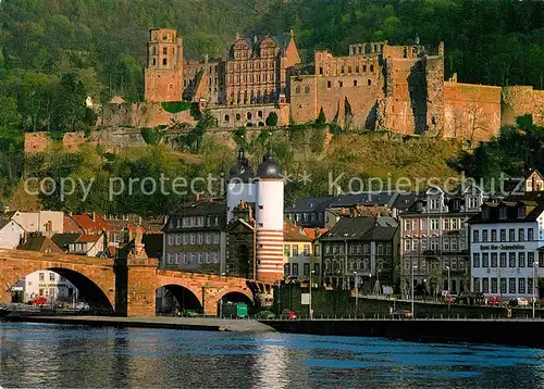 AK / Ansichtskarte Heidelberg Neckar Bruecke Schloss Kat. Heidelberg