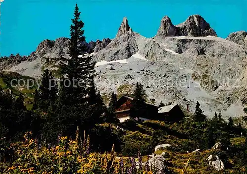 AK / Ansichtskarte Montafon Lindauer Huette Kat. Silvretta Hochalpenstrasse