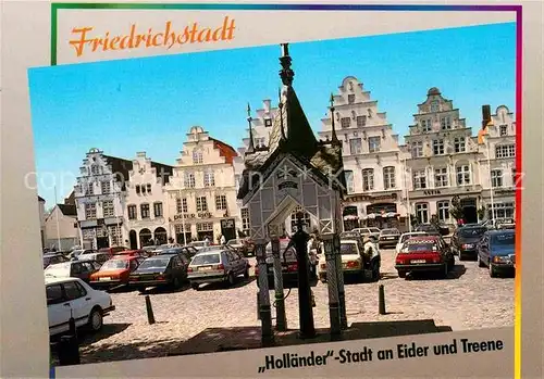 AK / Ansichtskarte Friedrichstadt Eider Marktplatz Kat. Friedrichstadt