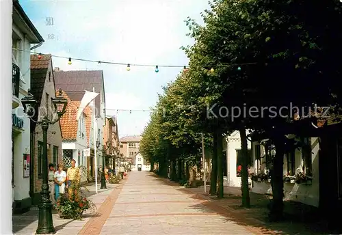 AK / Ansichtskarte Wyk Foehr Fussgaengerzone Mittelstrasse Kat. Wyk auf Foehr