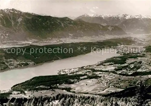 AK / Ansichtskarte Seeboden Kaernten Fliegeraufnahme Kat. Seeboden Millstaettersee