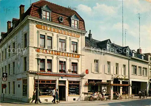 AK / Ansichtskarte Valkenburg Suedholland Lunchroom F Botterweck Cafe Restaurant De Gouden Leeuw Kat. 