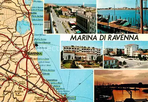 AK / Ansichtskarte Marina di Ravenna Teilansichten Kat. Italien