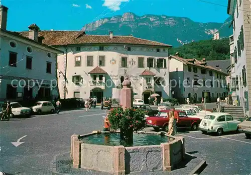 AK / Ansichtskarte Appiano San Michele Brunnen Kat. Italien