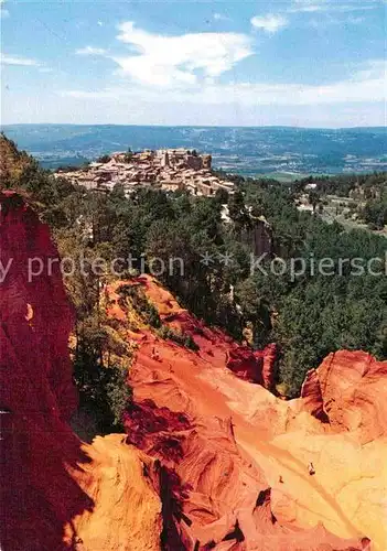 AK / Ansichtskarte Roussillon Vaucluse Altstadt  Kat. Roussillon