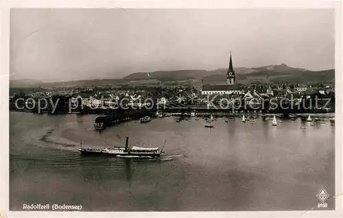 AK / Ansichtskarte Radolfzell Bodensee Panorama Hafen Kat. Radolfzell am Bodensee