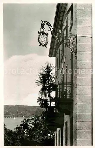 AK / Ansichtskarte Ludwigshafen Bodensee Strand Hotel Adler Kat. Bodman Ludwigshafen