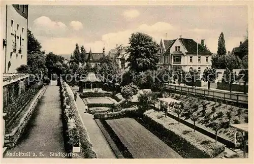 AK / Ansichtskarte Radolfzell Bodensee Stadtgarten Kat. Radolfzell am Bodensee