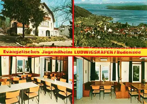 AK / Ansichtskarte Ludwigshafen Bodensee Evangelisches Jugendheim Kat. Bodman Ludwigshafen