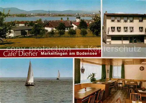 AK / Ansichtskarte Markelfingen Cafe Diener Kat. Radolfzell am Bodensee