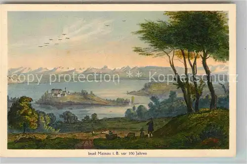 AK / Ansichtskarte Mainau Insel vor 100 Jahren Kat. Konstanz