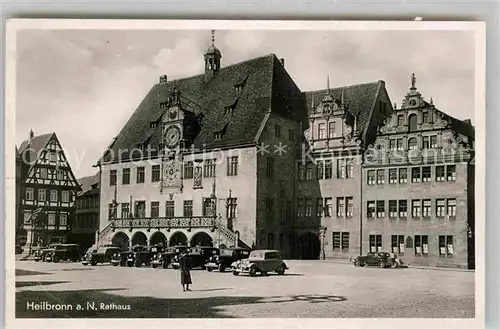 AK / Ansichtskarte Heilbronn Neckar Rathaus Kat. Heilbronn