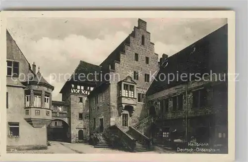 AK / Ansichtskarte Heilbronn Neckar Deutsch Ordenshaus Kat. Heilbronn