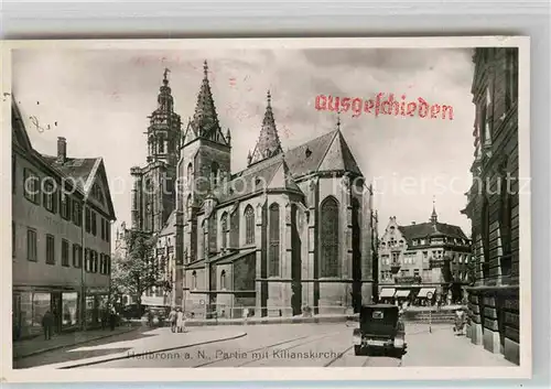 AK / Ansichtskarte Heilbronn Neckar Kilianskirche Kat. Heilbronn