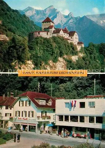 AK / Ansichtskarte Vaduz Fuerstentum Liechtenstein Schloss Kat. Vaduz