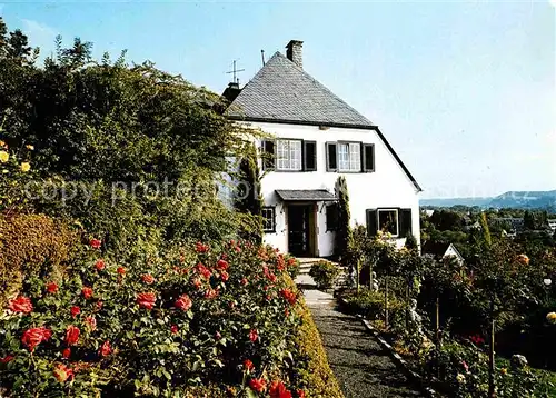 AK / Ansichtskarte Bonn Rhein Wohnhaus Bundeskanzler Adenauer Haus Kat. Bonn