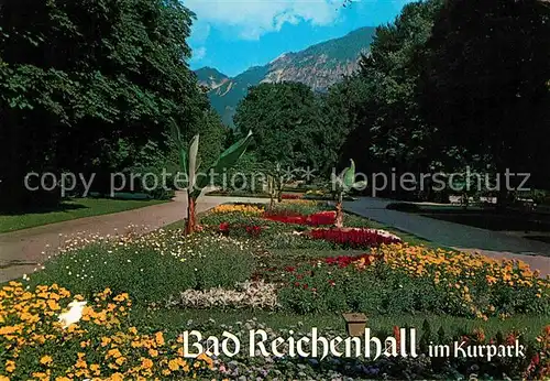 AK / Ansichtskarte Bad Reichenhall Kurpark  Kat. Bad Reichenhall