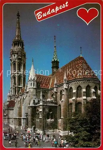 AK / Ansichtskarte Budapest Mathias Kirche Kat. Budapest