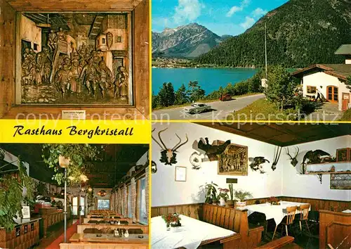 AK / Ansichtskarte Maurach Achensee Rasthaus Bergkristall Stueberl Restaurant 