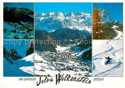 AK / Ansichtskarte Wolkenstein Groeden Val Gardena  Kat. Selva Val Gardena Tirol