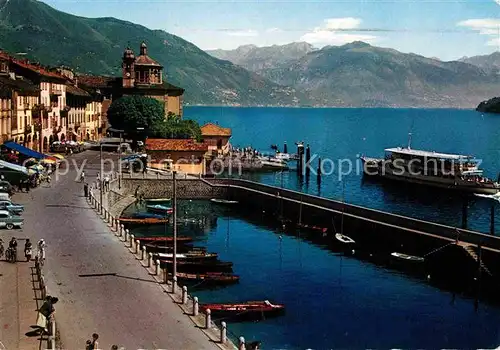 AK / Ansichtskarte Cannobio Lago Maggiore Hafen Personenschiff Kat. Italien