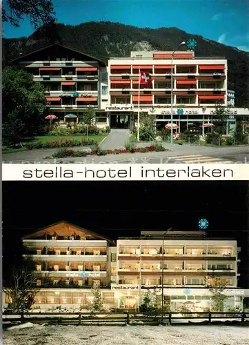 AK / Ansichtskarte Interlaken BE Stella Hotel Kat. Interlaken